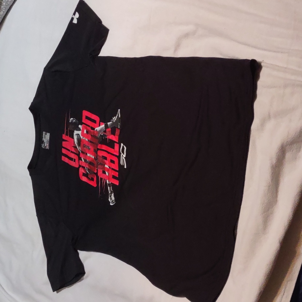 💙Boys Under Armour dri fit Steph Curry T shirt